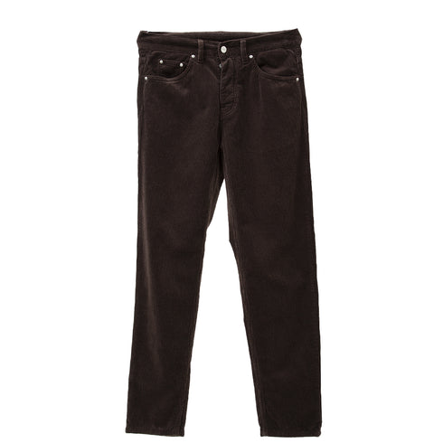 Carhartt WIP Newel Pant Dark Umber RInsed I027232_0W5_02 Degli Uberti